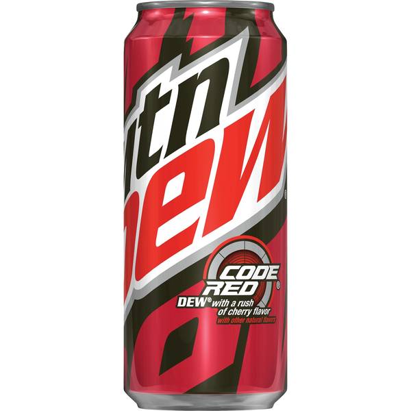 Mtn Dew Code Red Soft Drinks Beverages Pepsico Partners