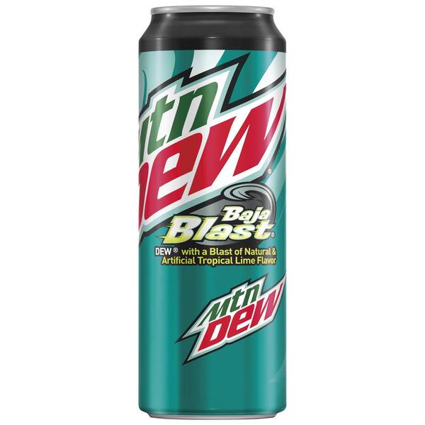 Mtn Dew Baja Blast Lto Soft Drinks Beverages Pepsico Partners