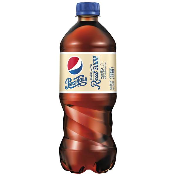 Pepsi Made With Real Sugar Vanilla Image Of Pepsi Made With Real Sugar Vanilla SKU: 144102