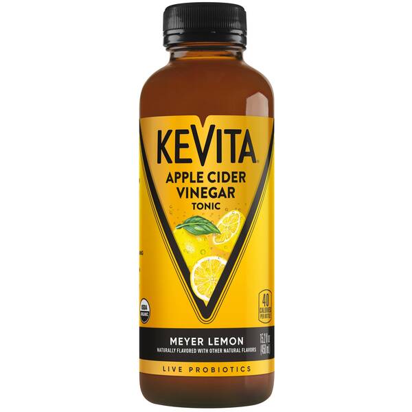 KeVita Apple Cider Vinegar Tonic Meyer Lemon Image Of KeVita Apple Cider Vinegar Tonic Meyer Lemon SKU: 167561