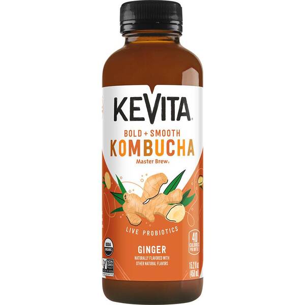 KeVita Master Brew Kombucha Ginger Image Of KeVita Master Brew Kombucha Ginger SKU: 167565