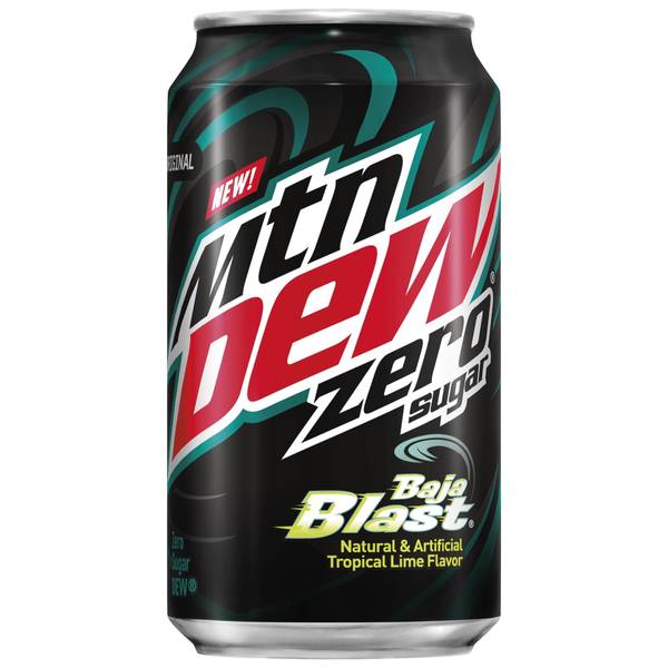 Mtn Dew Baja Blast Zero Sugar LTO Image Of Mtn Dew Baja Blast Zero Sugar LTO SKU: 169699