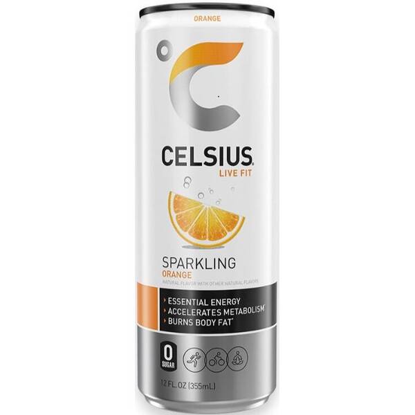 CELSIUS Sparkling Orange Image Of CELSIUS Sparkling Orange SKU: 320146