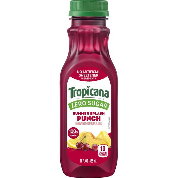 Tropicana Summer Splash Punch Zero Sugar Image Of Tropicana Summer Splash Punch Zero Sugar SKU: 324121