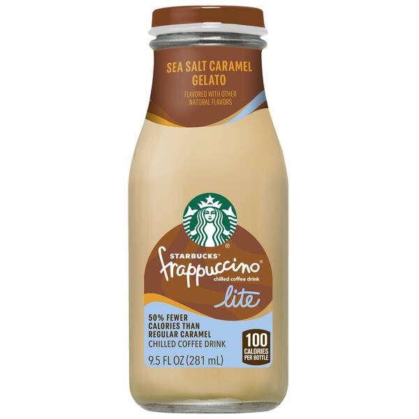 Starbucks Frappuccino Lite Sea Salt Caramel Gelato Image Of Starbucks Frappuccino Lite Sea Salt Caramel Gelato SKU: 325314