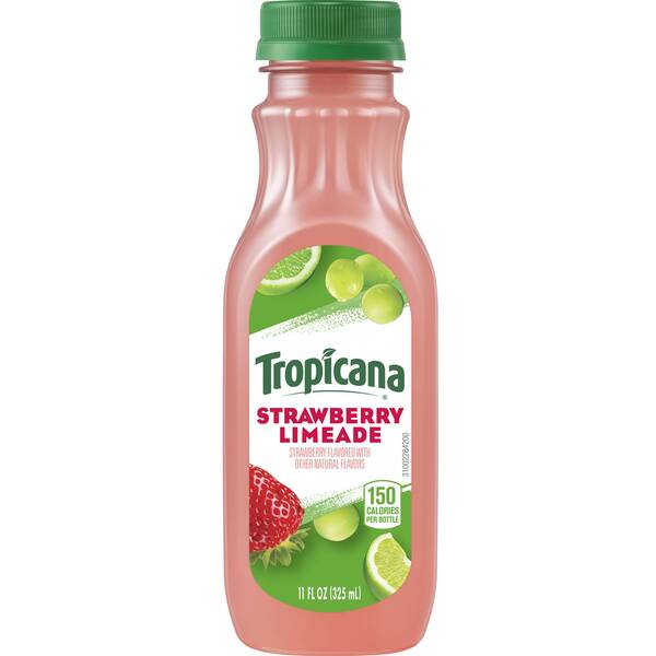 Tropicana Strawberry Limeade Image Of Tropicana Strawberry Limeade SKU: 325677