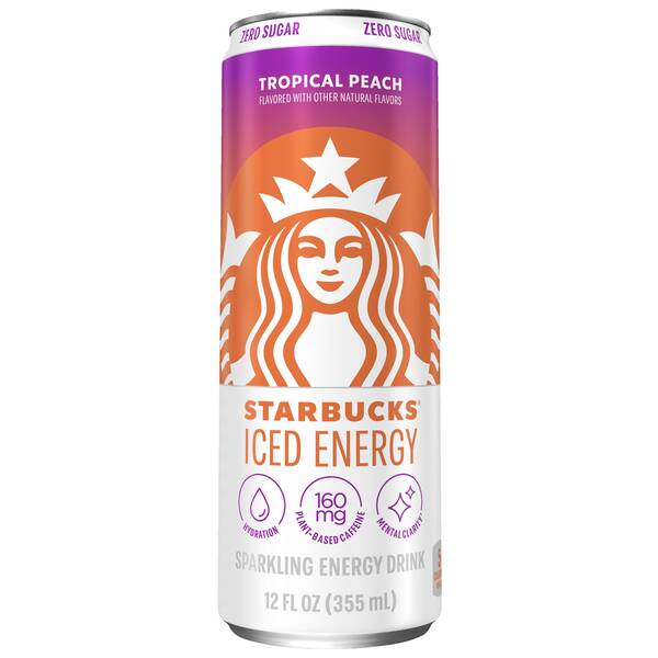 Starbucks Iced Energy Tropical Peach Image Of Starbucks Iced Energy Tropical Peach SKU: 325854