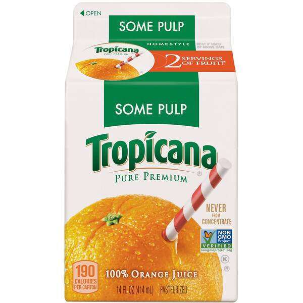 Tropicana Pure Premium Home Style Orange Juice Image Of Tropicana Pure Premium Home Style Orange Juice SKU: 131361