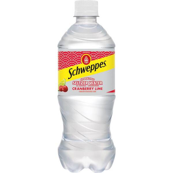Schweppes Cranberry Lime Sparkling Seltzer Water Image Of Schweppes Cranberry Lime Sparkling Seltzer Water SKU: 148681