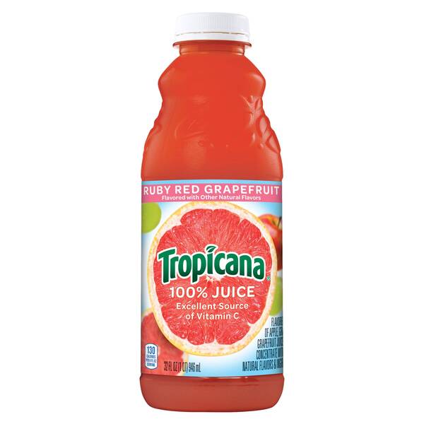 Tropicana Ruby Red Grapefruit Image Of Tropicana Ruby Red Grapefruit SKU: 92729