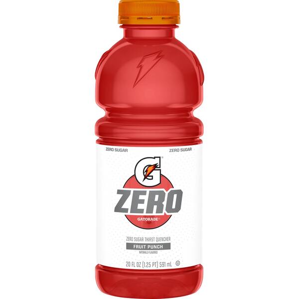 Gatorade Zero Fruit Punch (3/8 Packs) Image Of Gatorade Zero Fruit Punch (3/8 Packs) SKU: 171615