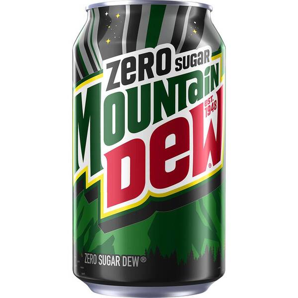Mountain Dew Zero Sugar (24pk Cube) Image Of Mountain Dew Zero Sugar (24pk Cube) SKU: 173551