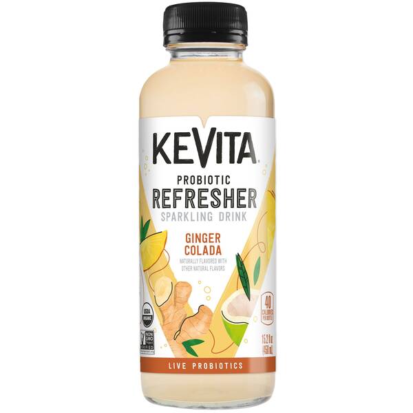 KeVita Sparkling Ginger Colada Image Of KeVita Sparkling Ginger Colada SKU: 196734