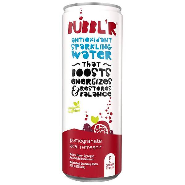 BUBBL'R pomegranate acai refresh'r Image Of BUBBL'R pomegranate acai refresh'r SKU: 201329